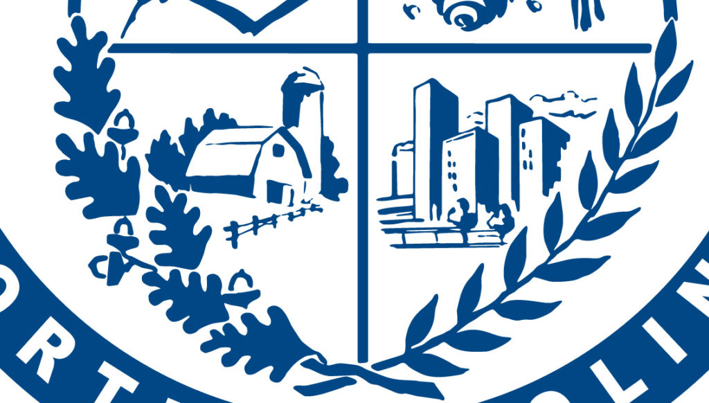 Bottom Section of the Mecklenburg County Seal