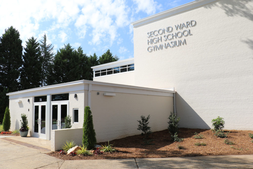 Second Ward High School Gym in Mecklenburg County.